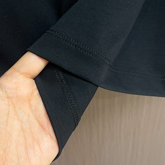 Kiton Black Round Neck Short Sleeve T-Shirt - Picture 7 of 7